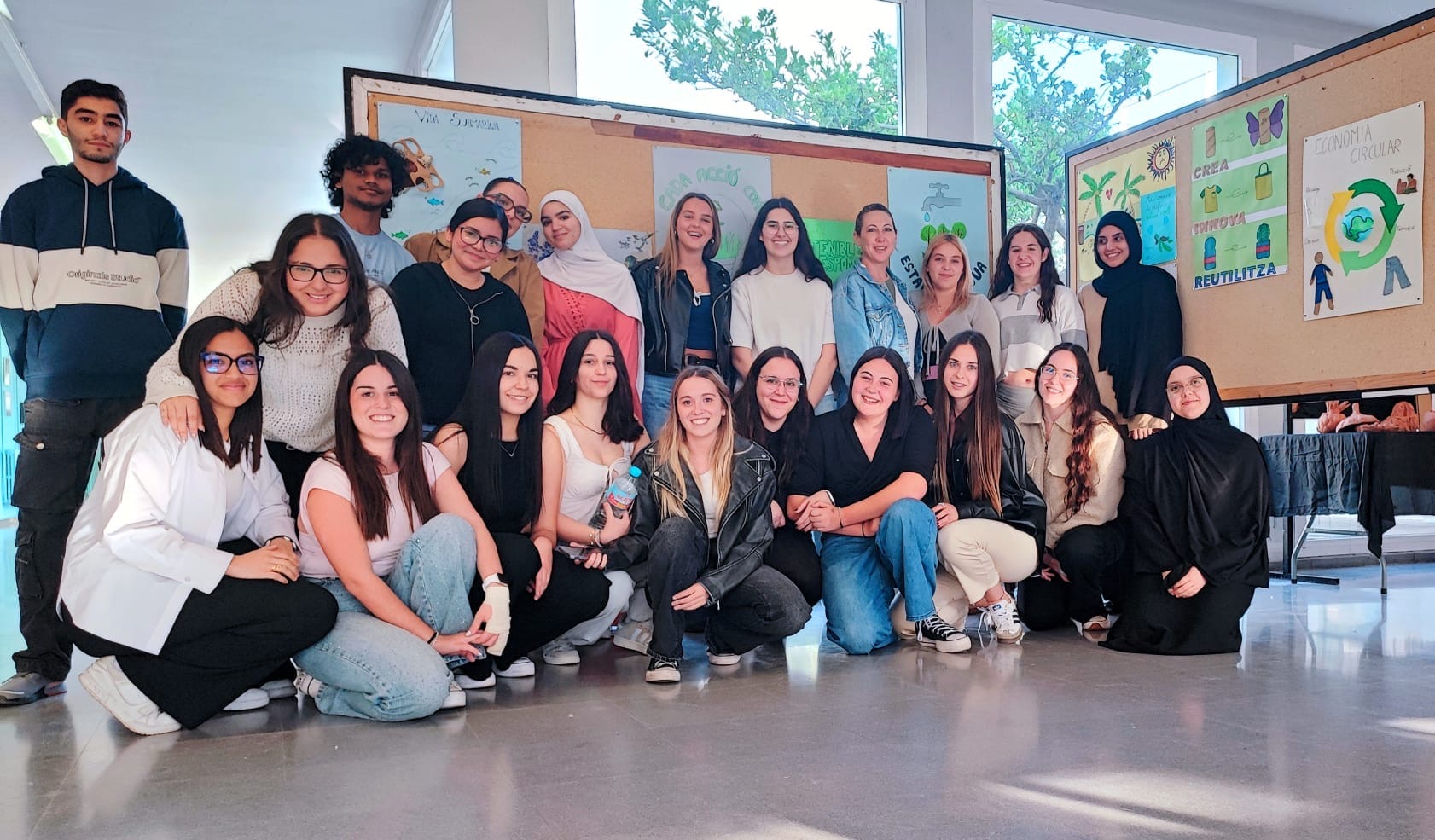 Exposició mòdul sostenibilitat 1r BUCO 